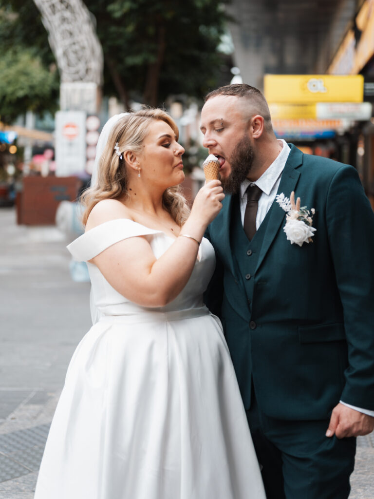 Brisbane registry elopement and wedding